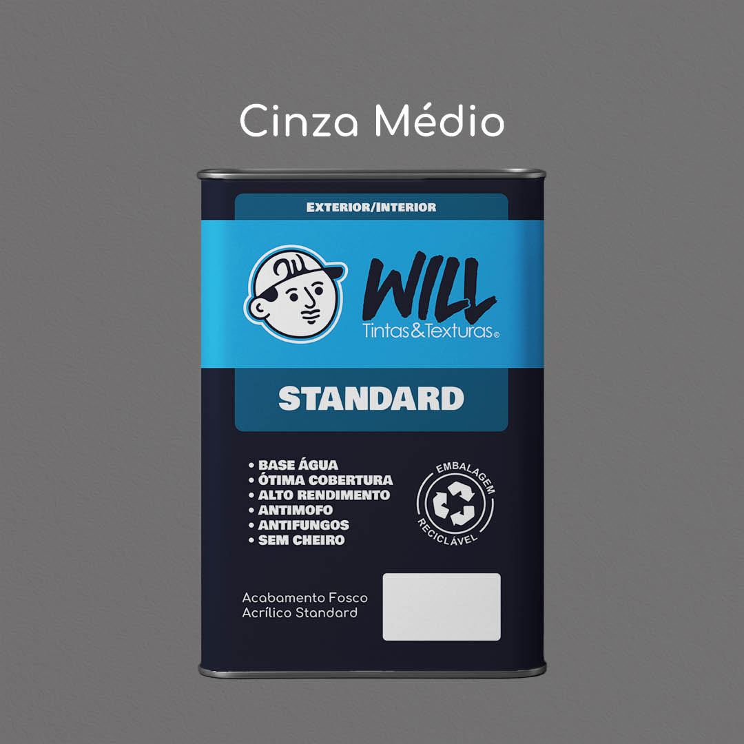 Tinta Acrílica Fosca Standard