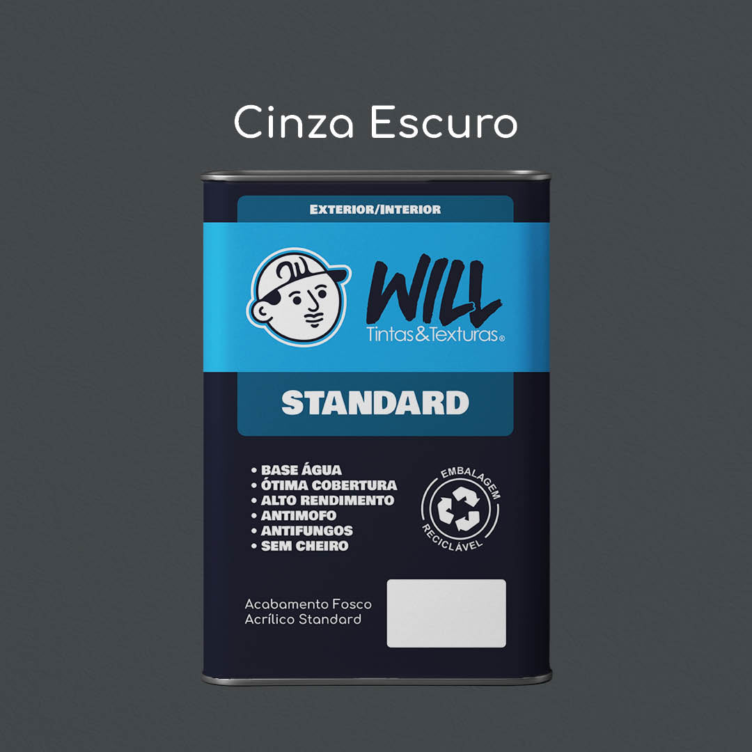 Tinta Acrílica Fosca Standard