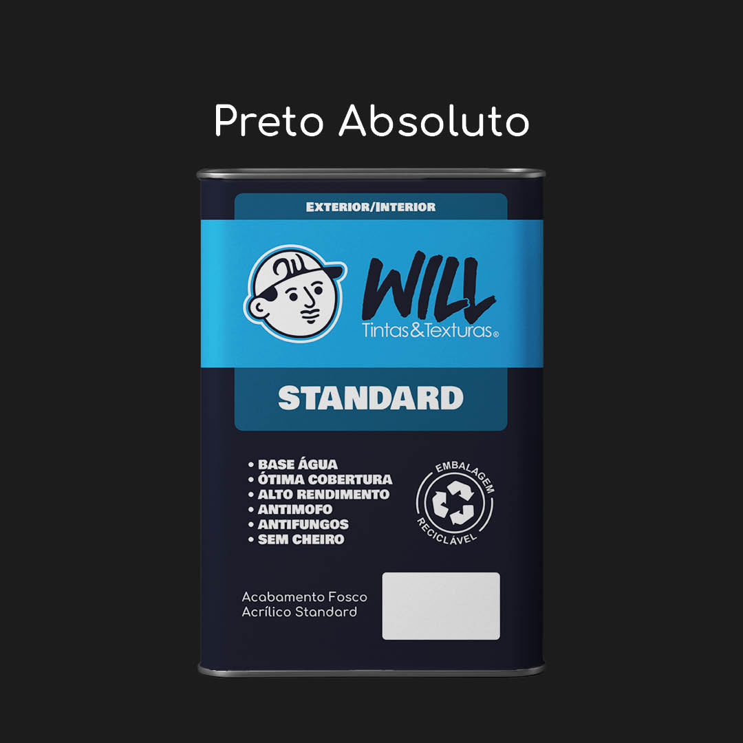 Tinta Acrílica Fosca Standard