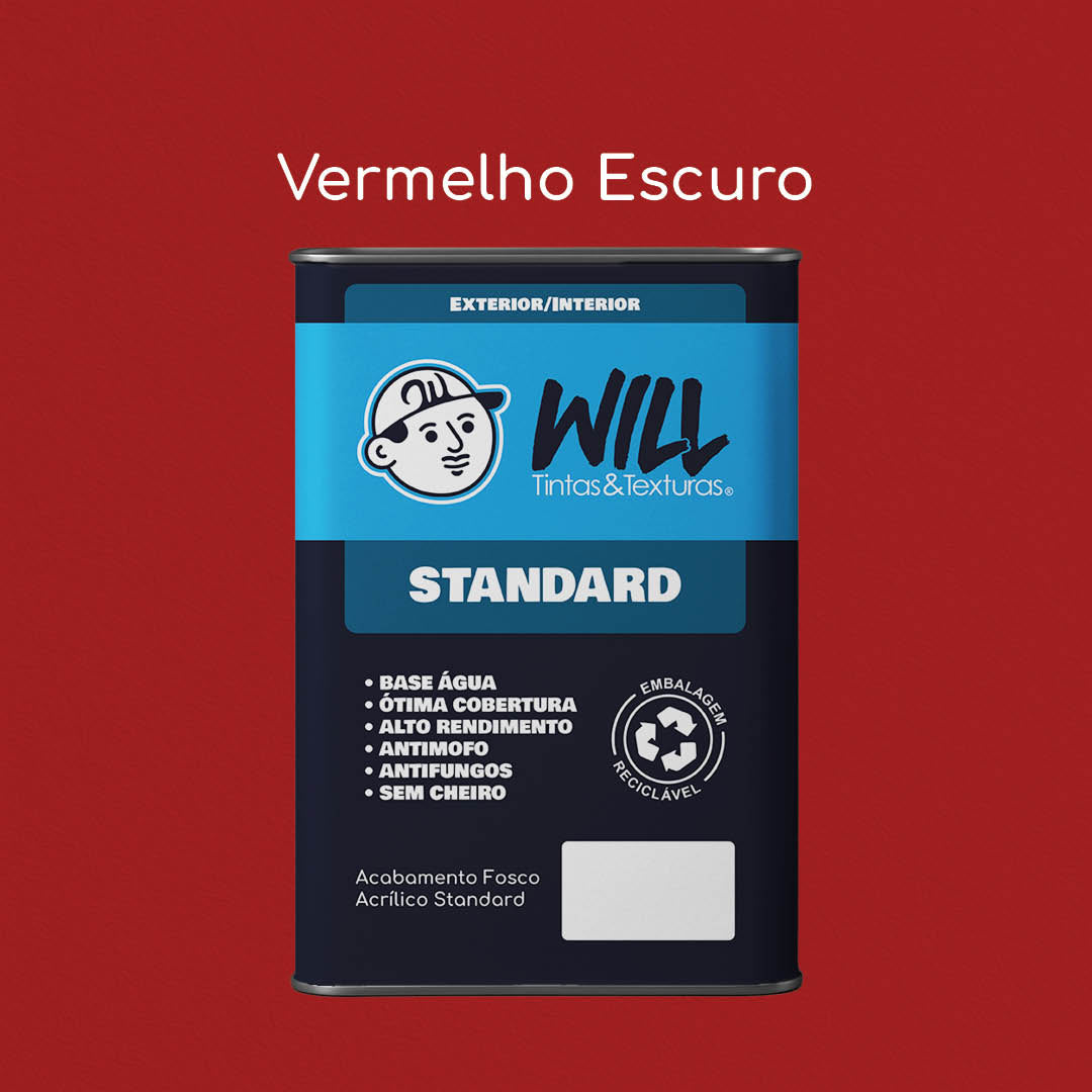 Tinta Acrílica Fosca Standard