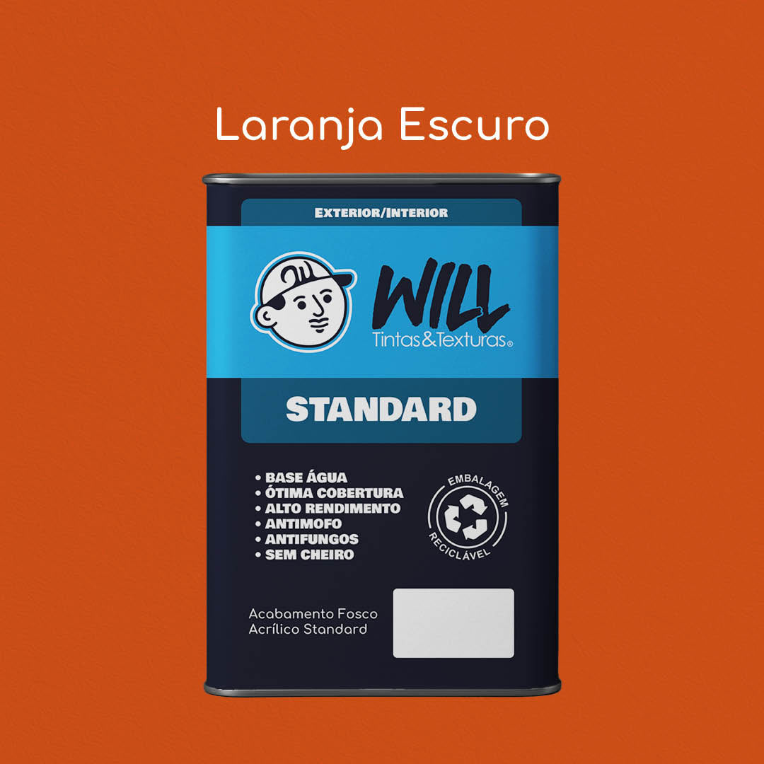 Tinta Acrílica Fosca Standard