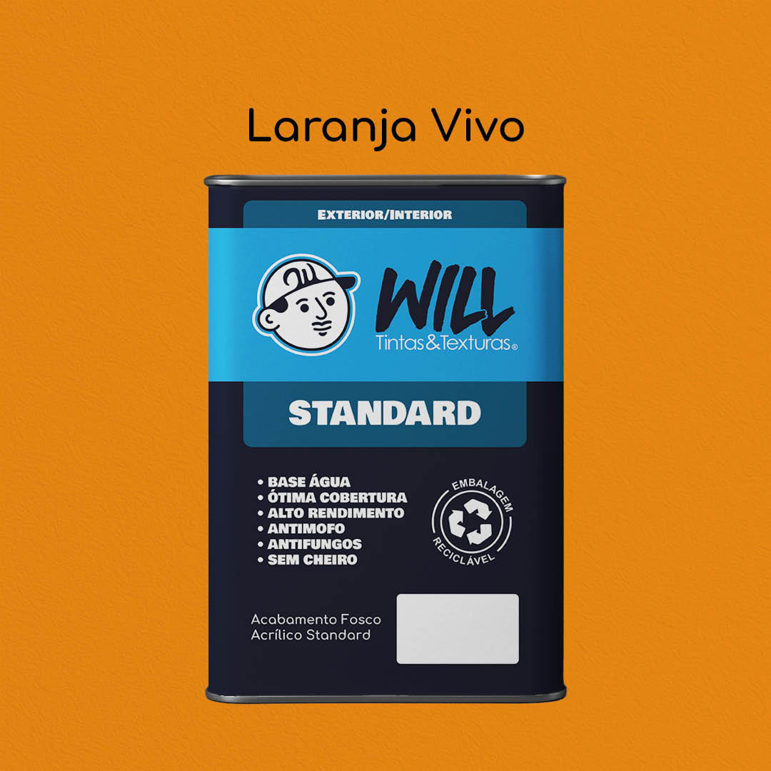 Tinta Acrílica Fosca Standard