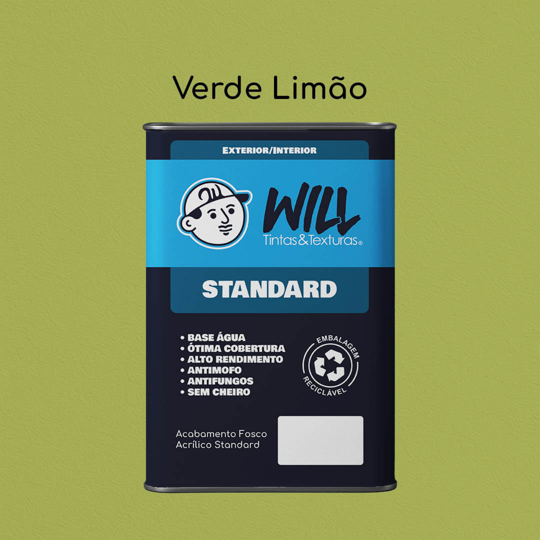 Tinta Acrílica Fosca Standard