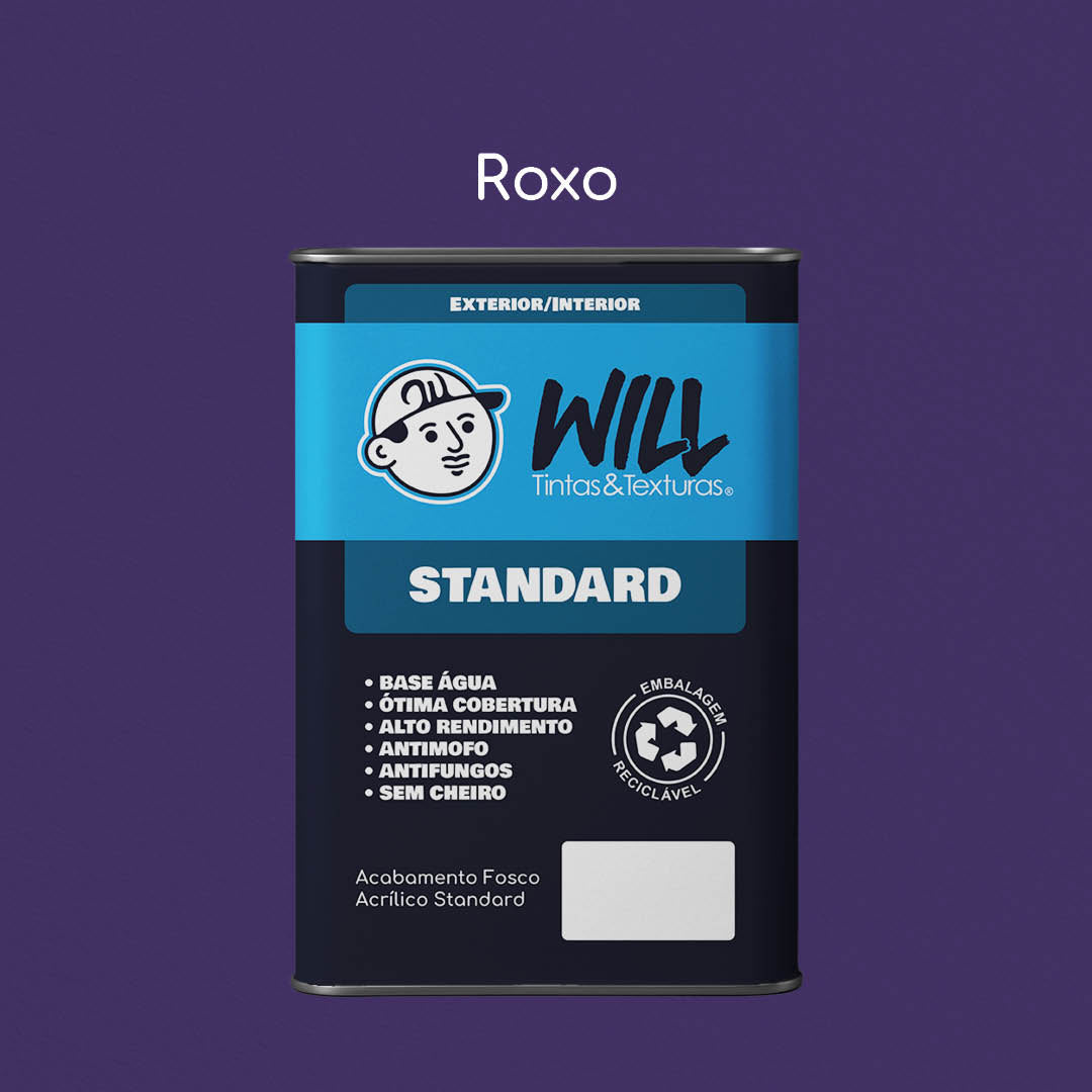 Tinta Acrílica Fosca Standard