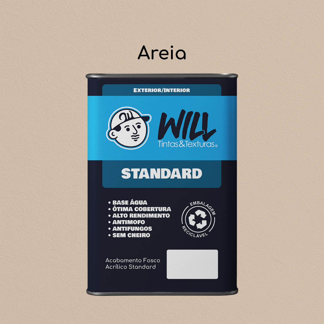 Tinta Acrílica Fosca Standard