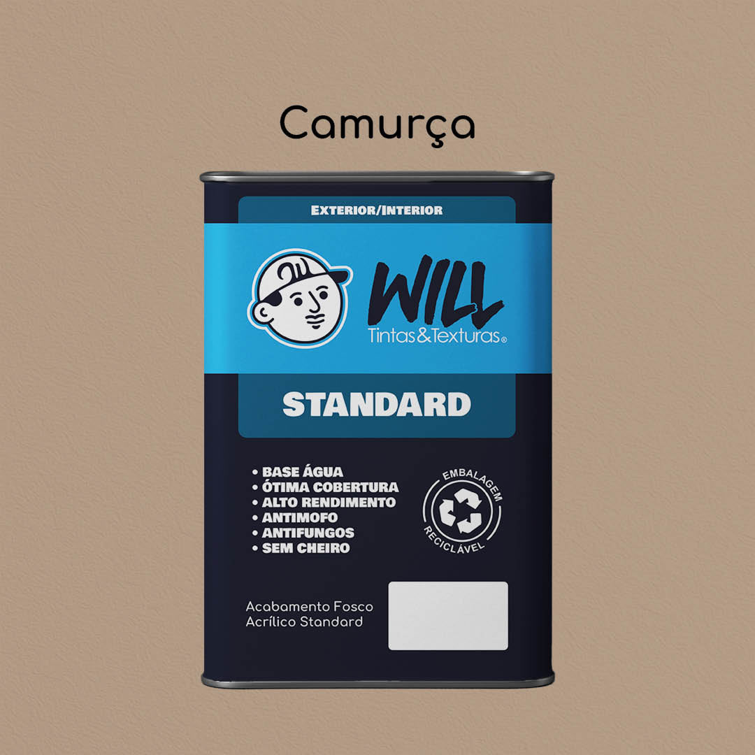 Tinta Acrílica Fosca Standard