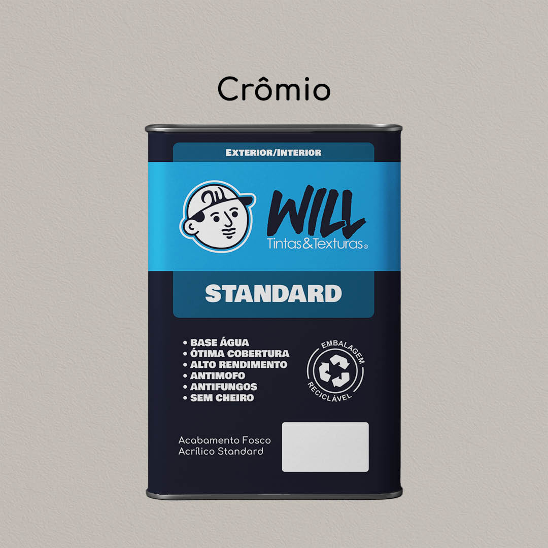 Tinta Acrílica Fosca Standard