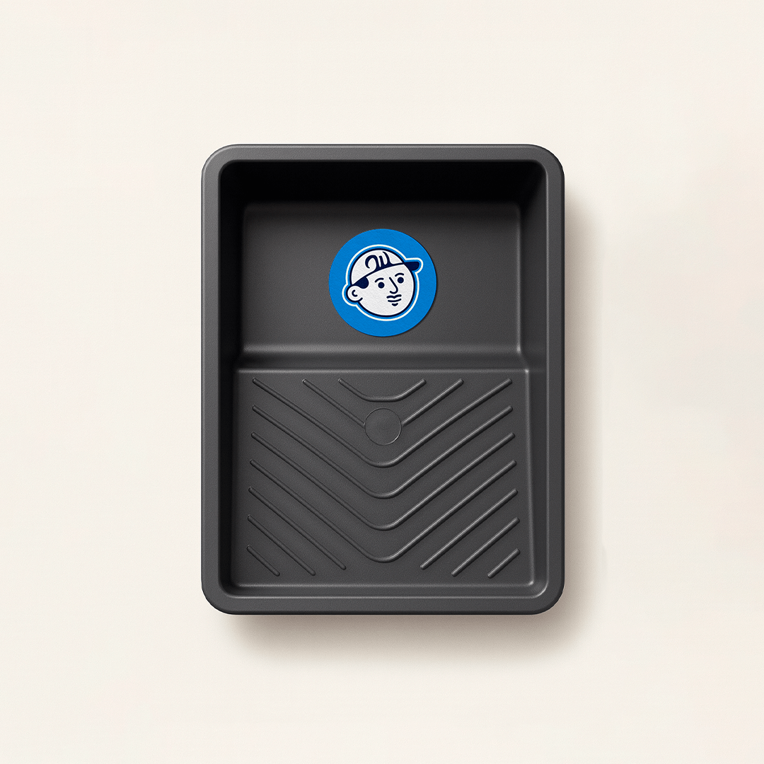 Bandeja para Pintura • Plástica com rampa texturizada