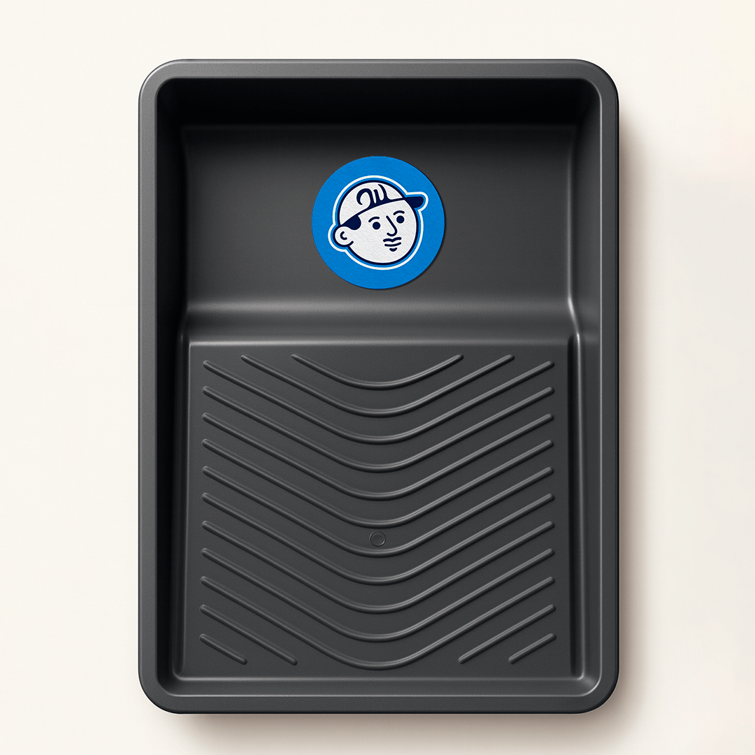 Bandeja para Pintura • Plástica com rampa texturizada