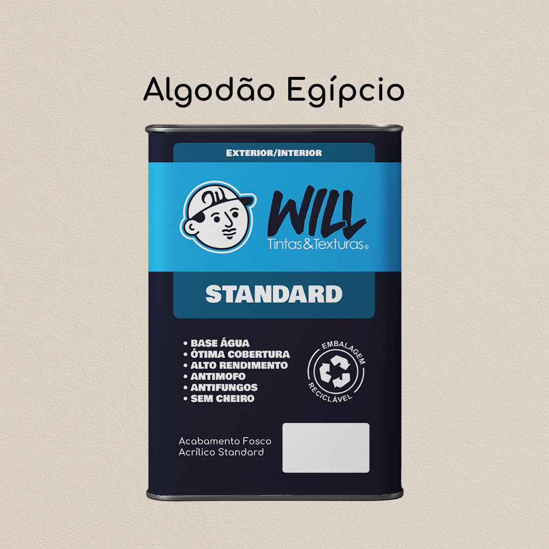 Tinta Acrílica Fosca Standard