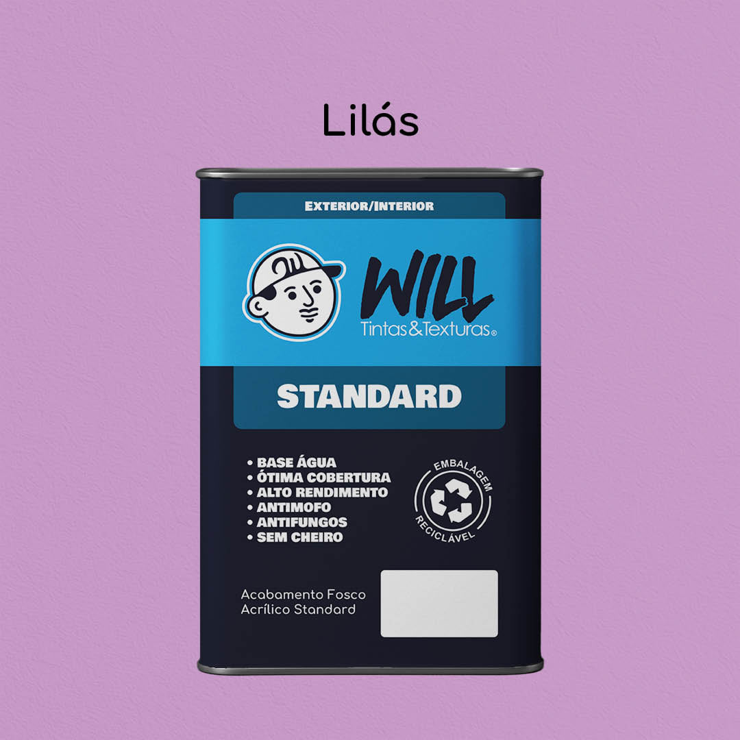 Tinta Acrílica Fosca Standard