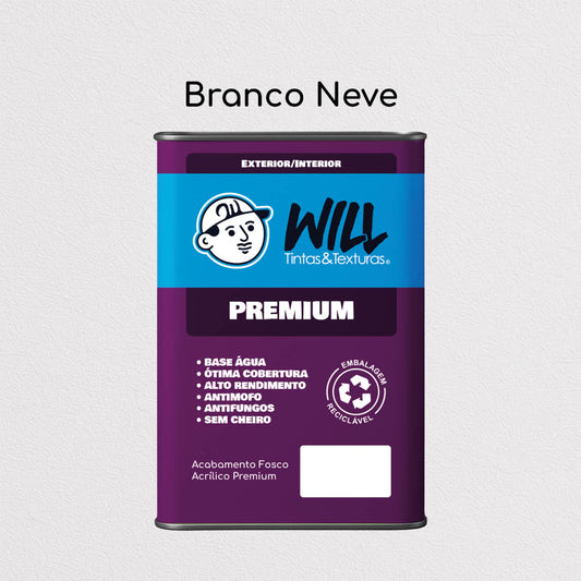 Tinta Acrílica Fosca Premium
