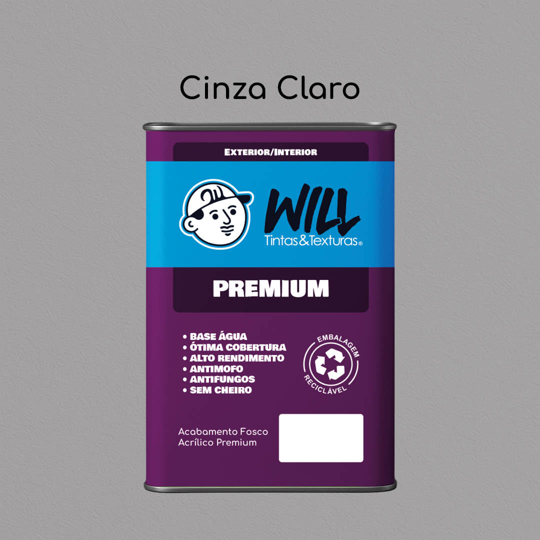 Tinta Acrílica Fosca Premium