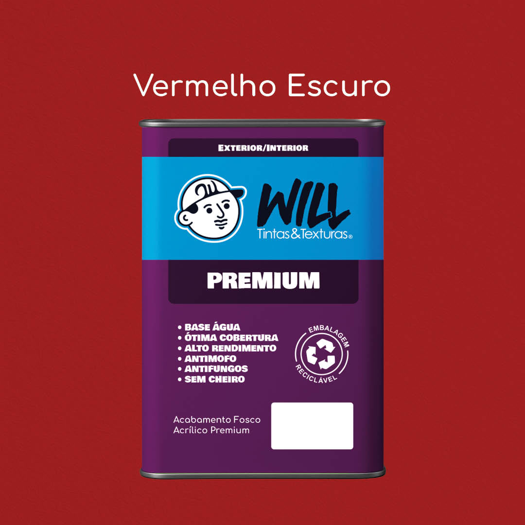 Tinta Acrílica Fosca Premium