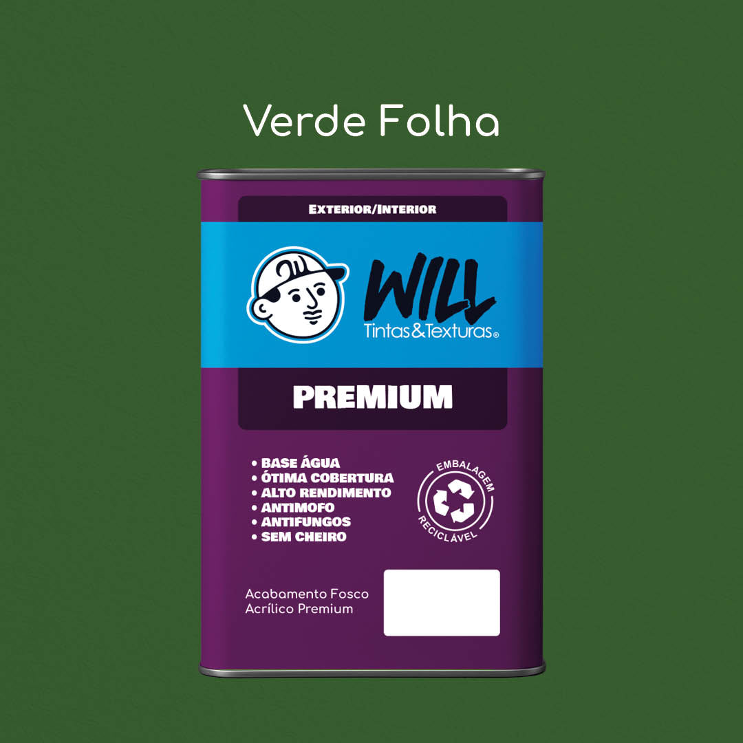 Tinta Acrílica Fosca Premium
