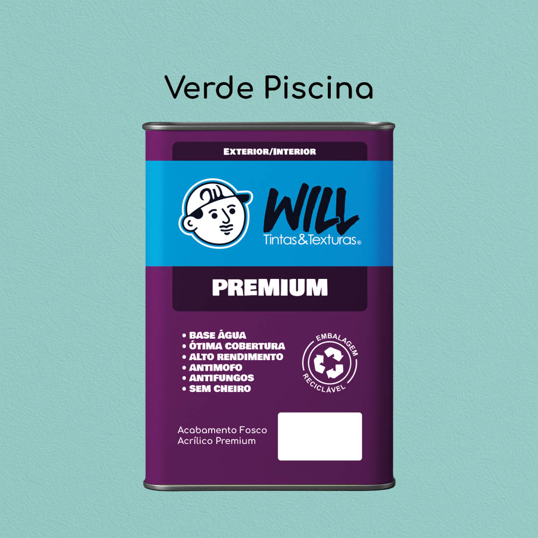 Tinta Acrílica Fosca Premium