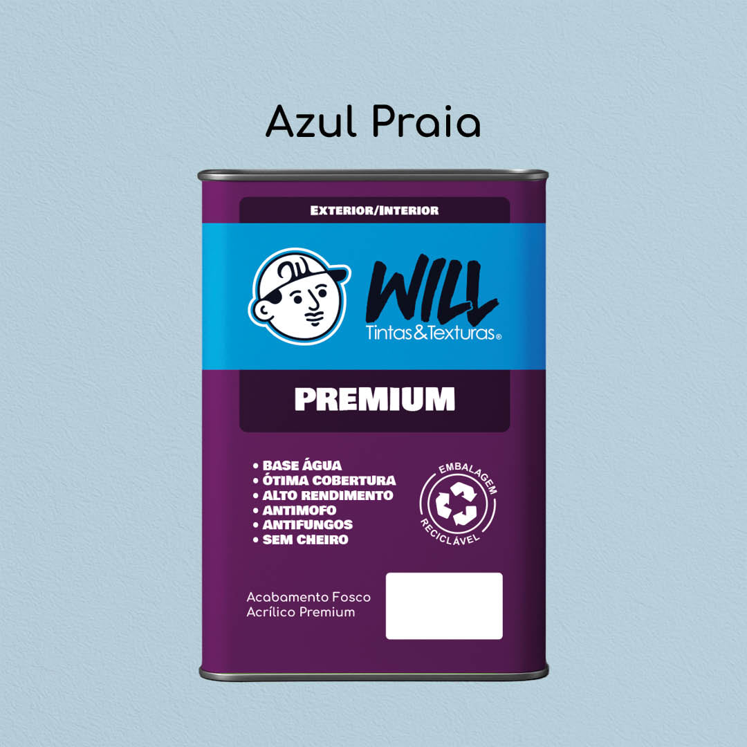 Tinta Acrílica Fosca Premium