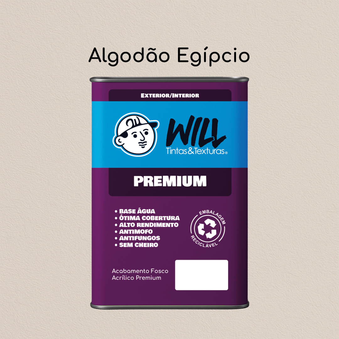 Tinta Acrílica Fosca Premium