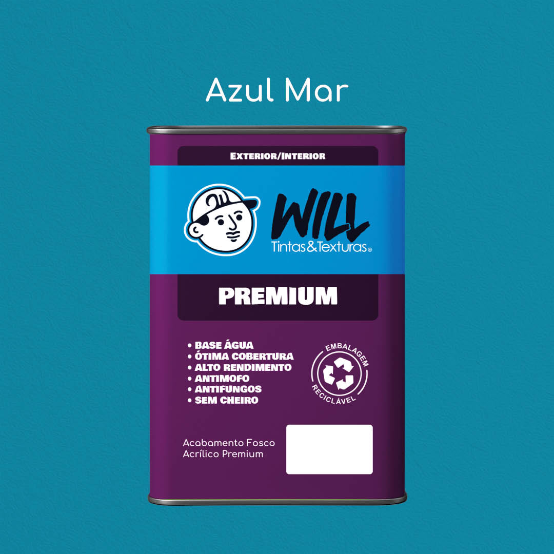 Tinta Acrílica Fosca Premium