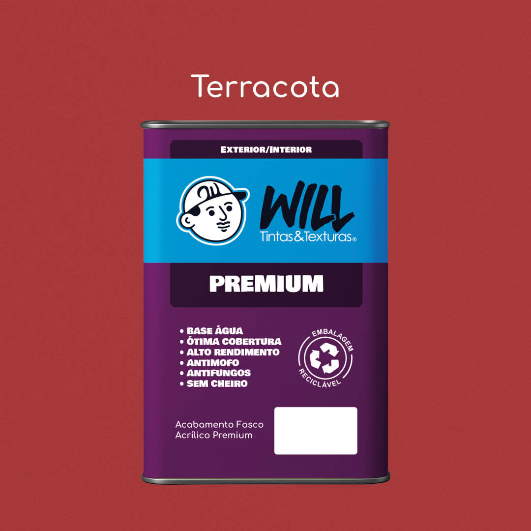 Tinta Acrílica Fosca Premium