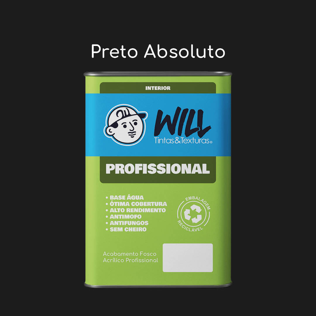 Tinta Acrílica Fosca Profissional