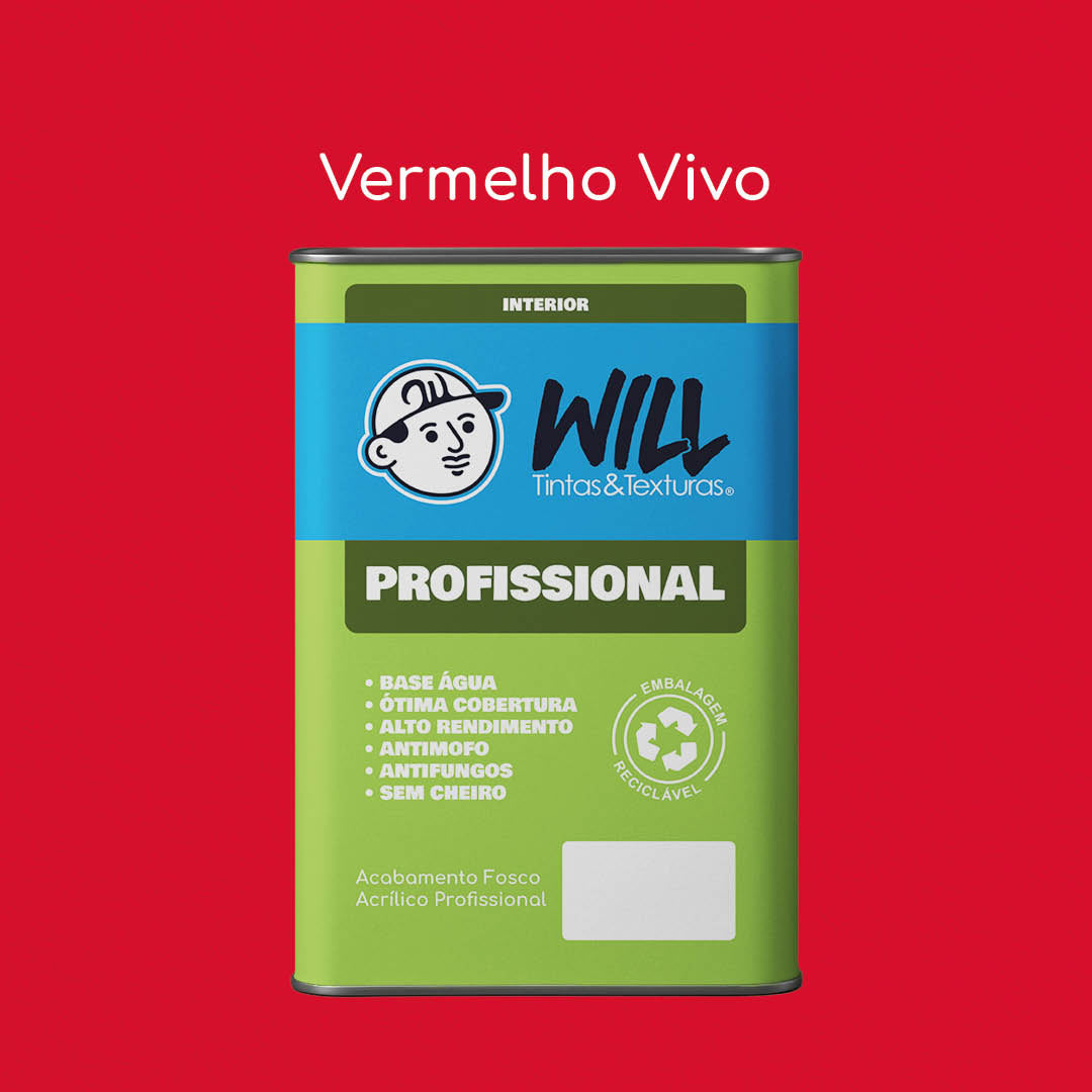 Tinta Acrílica Fosca Profissional