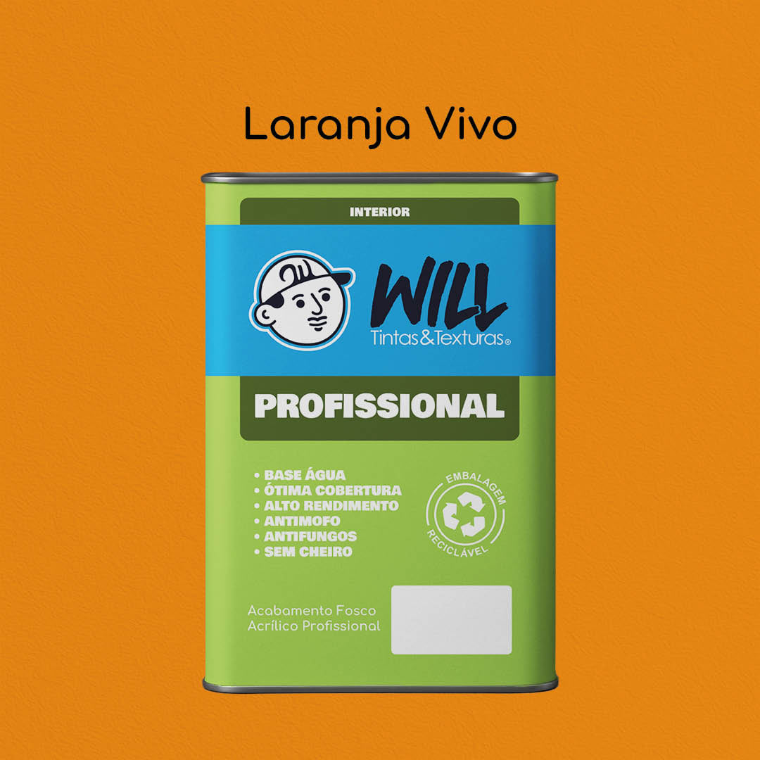 Tinta Acrílica Fosca Profissional
