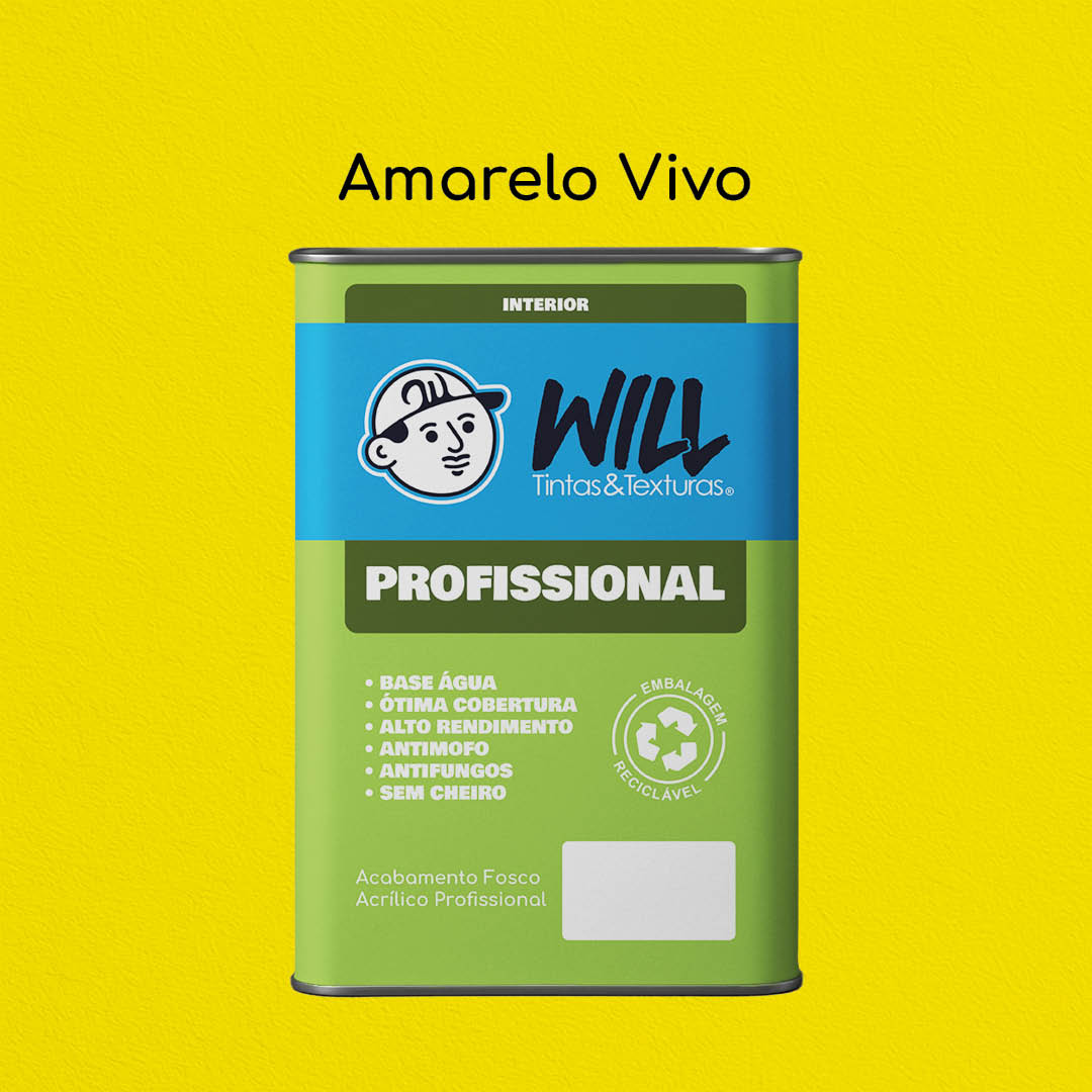 Tinta Acrílica Fosca Profissional