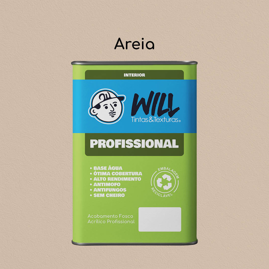 Tinta Acrílica Fosca Profissional