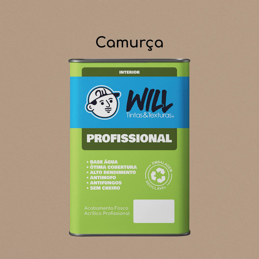 Tinta Acrílica Fosca Profissional